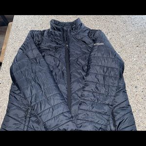 Columbia Black OmniHeat Winter Jacket 2XL